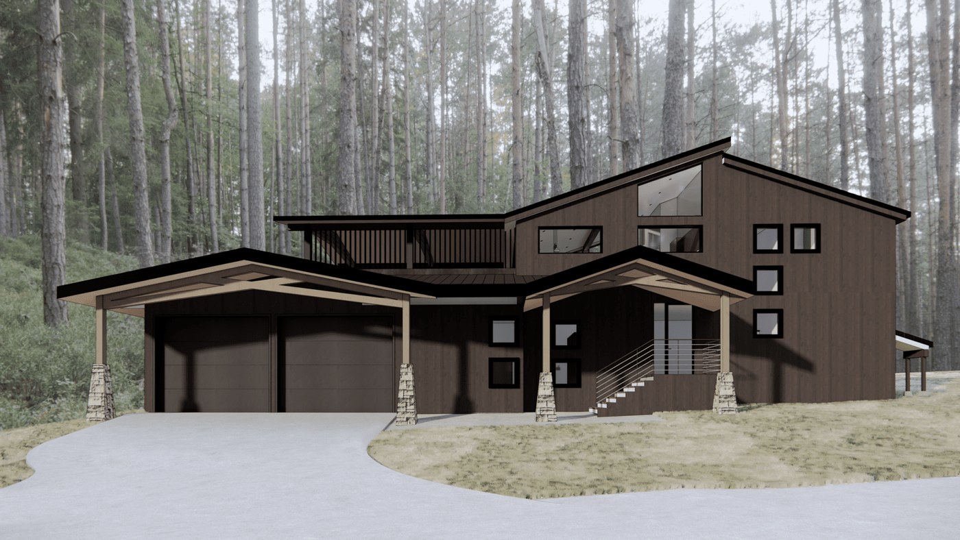 Tahoe Remodel · Lake Tahoe, California · Schematic design